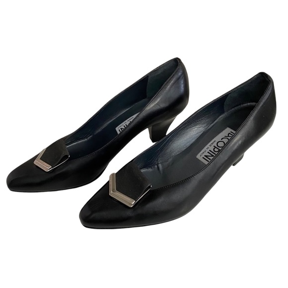 Vintage Shoes - 💜4/$20 VINTAGE made in Italy Leather Pumps Heels